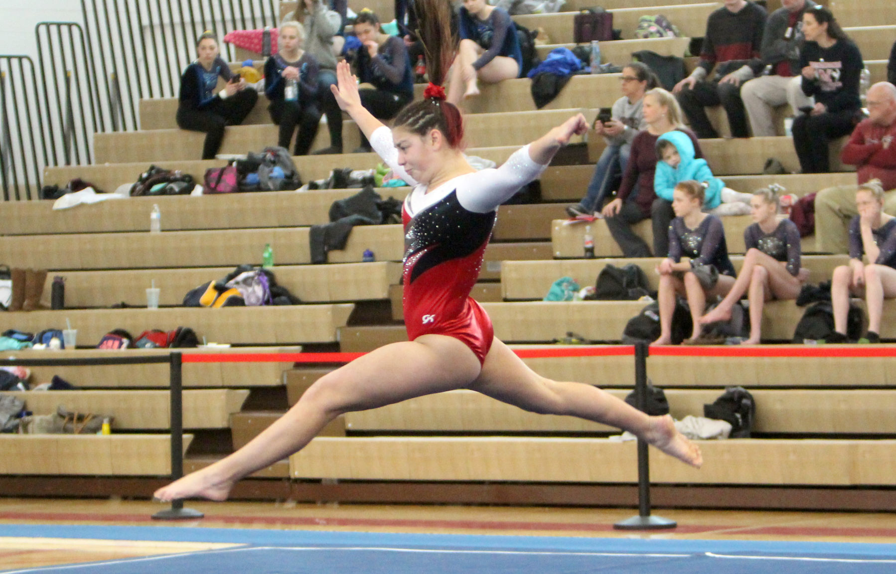 Big Rivers Conference Gymnastics Meet at Chippewa Falls 2-16-19